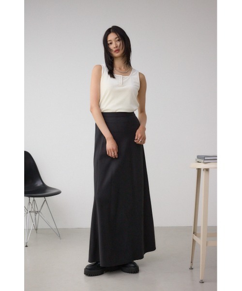 AZUL by moussy（アズールバイマウジー）の「ベロアタンクトップ（タンクトップ・レディース・ブラウン/ピンク/アイボリー/グレー・FREE）」の8枚目の写真