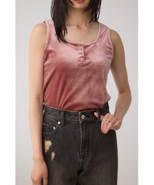 セール】ベロアタンクトップ（タンクトップ）｜AZUL BY MOUSSY