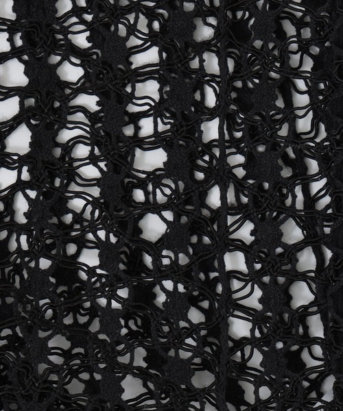 BAYFLOW（ベイフロー）の「[前後で着られる]INDIAN 2WAY ベスト（ベスト・レディース・ライトブラウン/オフホワイト/チャコール・FREE）」の4枚目の写真