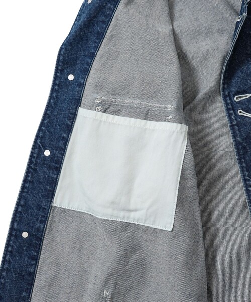 BIG MAC（ビッグマック）の「【別注】BIG MAC / ペイント カバーオール（セットアップ対応）（カバーオール・メンズ・ブルー・SMALL/MEDIUM/LARGE/X-LARGE）」の11枚目の写真