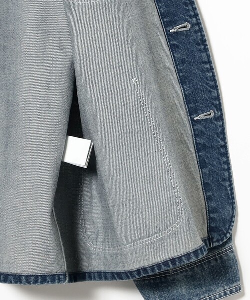 BIG MAC（ビッグマック）の「【別注】BIG MAC / ペイント カバーオール（セットアップ対応）（カバーオール・メンズ・ブルー・SMALL/MEDIUM/LARGE/X-LARGE）」の18枚目の写真