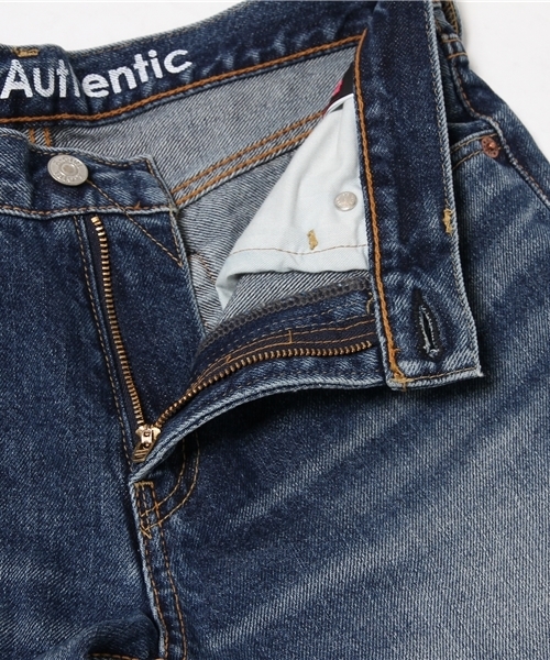 X-girl(エックスガール)の「【X-girl Jean】TAPERED 5POCKET JEAN WASH(デニムパンツ・レディース・ダークインディゴブルー・2/0/1)」の10枚目の写真