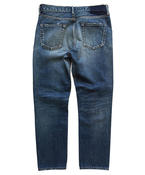 X-girl(エックスガール)の「【X-girl Jean】TAPERED 5POCKET JEAN WASH(デニムパンツ・レディース・ダークインディゴブルー・2/0/1)」の15枚目の写真