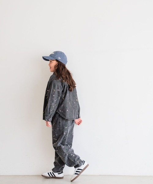 BAYFLOW（ベイフロー）の「[ペイント＆タイダイ]加工デニムシャツ(KIDS)（シャツ/ブラウス・キッズ・その他1/その他2・140cm/130cm/120cm/110cm/150cm）」の13枚目の写真