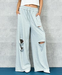 ANAP | ダメージ スウェット ロング パンツ(スウェットパンツ)