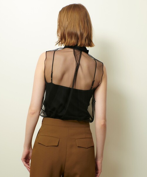 allureville（アルアバイル）の「シアーチュールボウプルオーバー（Tシャツ/カットソー・レディース・アイボリー/ブルー/ブラック・2）」の19枚目の写真