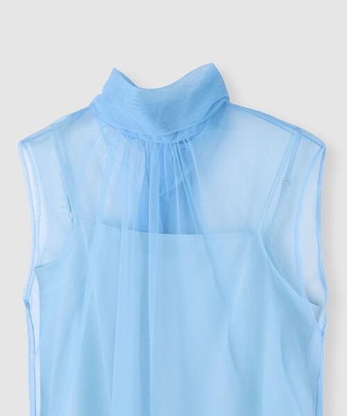 allureville（アルアバイル）の「シアーチュールボウプルオーバー（Tシャツ/カットソー・レディース・アイボリー/ブルー/ブラック・2）」の12枚目の写真