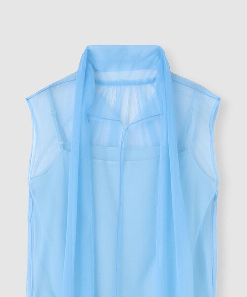 allureville（アルアバイル）の「シアーチュールボウプルオーバー（Tシャツ/カットソー・レディース・アイボリー/ブルー/ブラック・2）」の13枚目の写真