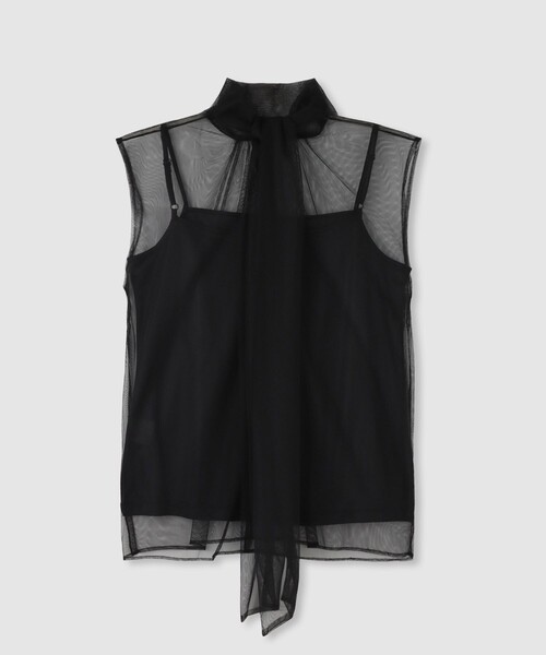 allureville（アルアバイル）の「シアーチュールボウプルオーバー（Tシャツ/カットソー・レディース・アイボリー/ブルー/ブラック・2）」の22枚目の写真