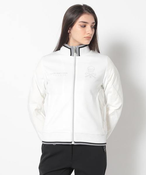 MARK & LONA(マークアンドロナ)の「T-Pattern Insulate Pro Jacket | WOMEN(ブルゾン・レディース・ブラック/ホワイト・36)」の7枚目の写真