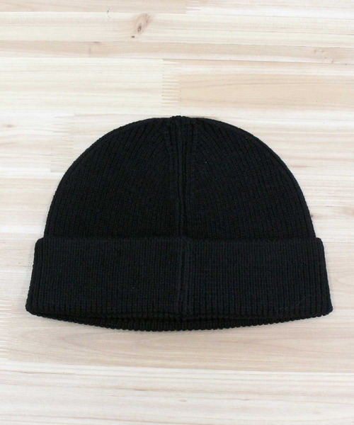 【美品】 MM6 ビッグロゴニットビーニー　ニット帽 セール】MM6 Maison Margiela(エムエムシックス メゾン