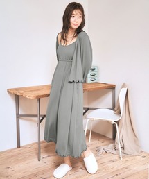 aimerfeel（エメフィール）の「カップ付き キャミワンピース 2点セット（ルームウェア/パジャマ）」