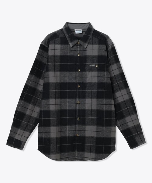 Columbia（コロンビア）の「Columbia／ピッチストーン ヘビーウエイト フランネルIIシャツ 厚手 ジャケット見え／コロンビア（シャツ/ブラウス・メンズ・レッド/グリーン/グレー・XL/L/M/S）」の7枚目の写真