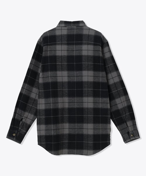 Columbia（コロンビア）の「Columbia／ピッチストーン ヘビーウエイト フランネルIIシャツ 厚手 ジャケット見え／コロンビア（シャツ/ブラウス・メンズ・レッド/グリーン/グレー・XL/L/M/S）」の8枚目の写真