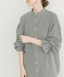 ITEMS URBANRESEARCH | バンドカラーソデタックカットソー(シャツ/ブラウス)