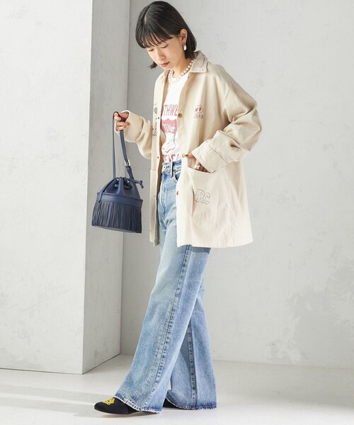 SHIPS別注】WHITE FIELD: 50th ANNIV カバーオール