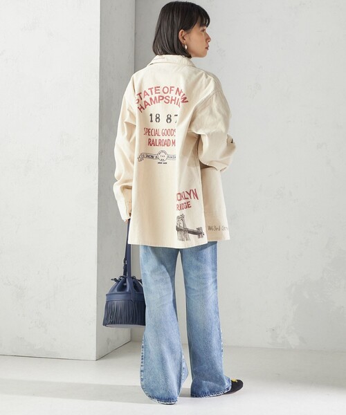 SHIPS別注】WHITE FIELD: 50th ANNIV カバーオール