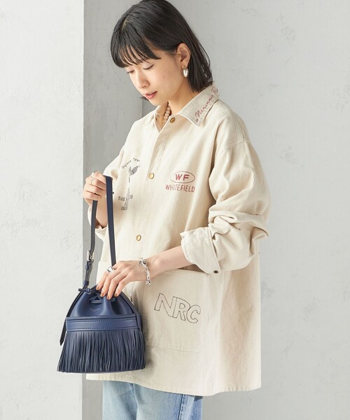 WHITE FIELD SHIPS別注 カバーオール SHIPS別注】WHITE FIELD: 50th ANNIV カバーオール