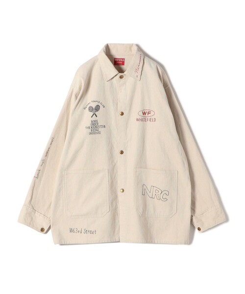 SHIPS別注】WHITE FIELD: 50th ANNIV カバーオール