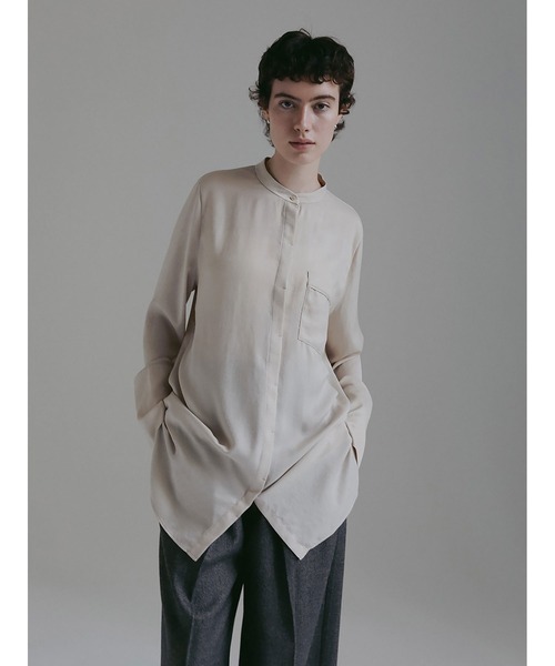 セール】ヴィンテージサテンブラウス（シャツ/ブラウス）｜HER.（ハー