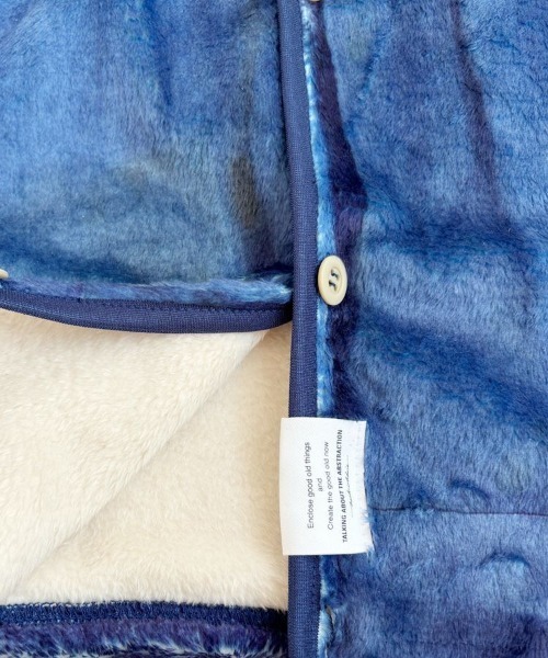 【TALKING ABOUT THE ABSTRACTION】SOUVENIR PRINT CARDIGAN / SKA [2526AW-CD-001]