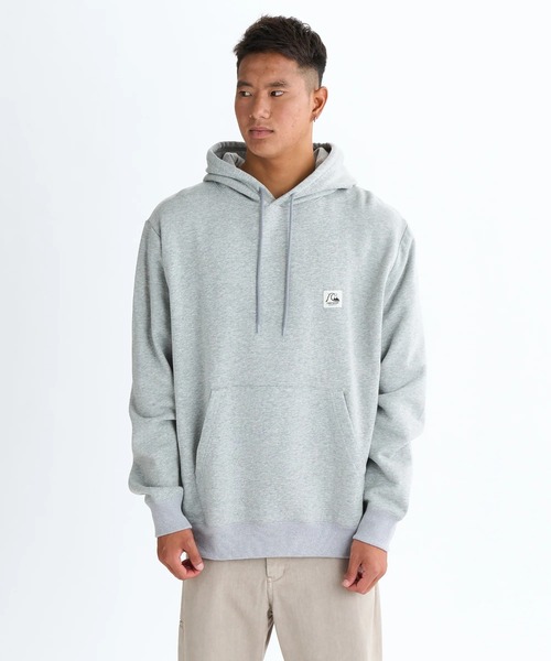 Quiksilver(クイックシルバー)の「HISTORY SWEAT PK /クイックシルバー裏起毛バックプリントプルオーバーパーカー・フーディー(スウェット・メンズ・ブラック/グレー/アイボリー/ベージュ・LARGE/MEDIUM/X-LARGE/SMALL)」の12枚目の写真