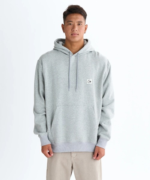 Quiksilver(クイックシルバー)の「HISTORY SWEAT PK /クイックシルバー裏起毛バックプリントプルオーバーパーカー・フーディー(スウェット・メンズ・ブラック/グレー/アイボリー/ベージュ・LARGE/MEDIUM/X-LARGE/SMALL)」の13枚目の写真