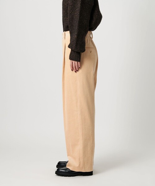 BEAUTY&YOUTH UNITED ARROWS（ビューティーアンドユースユナイテッドアローズ）の「コーデュロイ ワイドストレートパンツ（その他パンツ・レディース・ネイビー/オフホワイト/シャーベット・M/XS/S）」の21枚目の写真