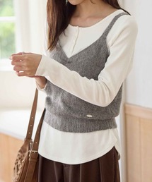 CHAN ME（チャンミ）の「ニットビスチェ（ベスト）」