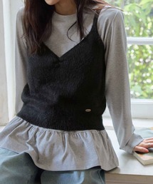 CHAN ME（チャンミ）の「ニットビスチェ（ベスト）」