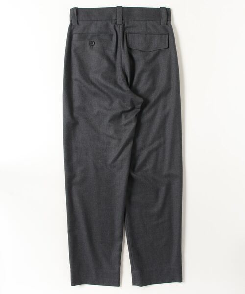 MARGARET HOWELL ウールブレンドスラックス BRN/L SUMMER WOOL TROUSERS | MARGARET HOWELL（マーガレット