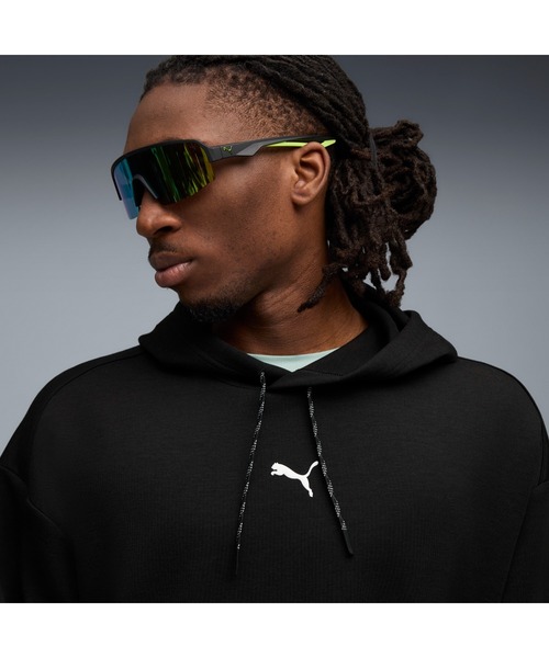 PUMA（プーマ）の「PUMA プーマ メンズ トレーニング クラウドスパン フーディ（パーカー・メンズ・ブラック/ライトグレー・LARGE/X-LARGE/SMALL/MEDIUM/XX-LARGE）」の3枚目の写真