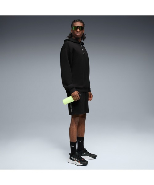 PUMA（プーマ）の「PUMA プーマ メンズ トレーニング クラウドスパン フーディ（パーカー・メンズ・ブラック/ライトグレー・LARGE/X-LARGE/SMALL/MEDIUM/XX-LARGE）」の4枚目の写真