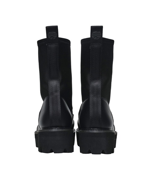 SHAKA(シャカ)の「SHAKA センタージップブーツ ZIP THICK TANK BOOTIE(ブーツ・レディース・カーキ系/ブラック・23/24)」の8枚目の写真