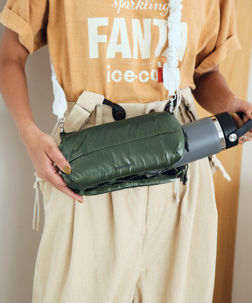 Topologie(トポロジー)の「Topologie/トポロジー Bottle Sacoche Medium ボトルサコッシュ【バッグ単体】(ショルダーバッグ・メンズ・ブルー/オリーブ/ブラック・ONE SIZE)」の5枚目の写真