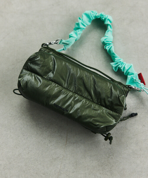 Topologie(トポロジー)の「Topologie/トポロジー Bottle Sacoche Medium ボトルサコッシュ【バッグ単体】(ショルダーバッグ・メンズ・ブルー/オリーブ/ブラック・ONE SIZE)」の12枚目の写真