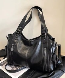 RiNc（リンク）の「【 BARELY BLUE / ベアリーブルー 】 ビンテージライク 2WAY ショルダーバッグ（ショルダーバッグ）」