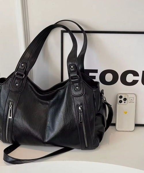 BARELY BLUE（ベアリーブルー）の「【 BARELY BLUE / ベアリーブルー 】 ビンテージライク 2WAY ショルダーバッグ（ショルダーバッグ・メンズ・ブラック/ブラウン/ダークブラウン/ワインレッド・FREE）」の18枚目の写真