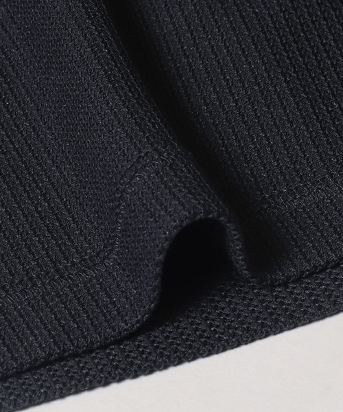 coca（coca）（コカ）の「鹿の子ボタンレスカーディガン（カーディガン/ボレロ・メンズ・ネイビー/ブラック・L/XL/M）」の11枚目の写真