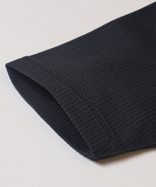 coca（coca）（コカ）の「鹿の子ボタンレスカーディガン（カーディガン/ボレロ・メンズ・ネイビー/ブラック・L/XL/M）」の7枚目の写真