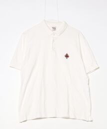 CALEE（キャリー）の「刺繍半袖ポロシャツ（ポロシャツ）」