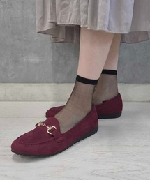 Bleu Bleuet（ブルーブルーエ）の「スポーツ底ビットローファー（ローファー）」