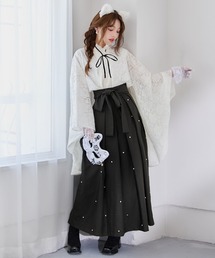 sugar nine（シュガーナイン）の「猫巫女ビジュー袴【コスプレ6点セット】（コスチューム/パーティーグッズ・レディース）」