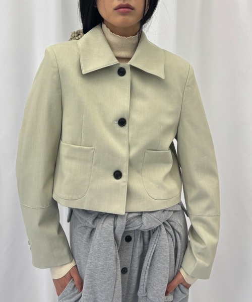 ボクシーショートドジャケット（ブルゾン）｜FUULLY STUDIO（フー