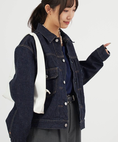 REMI RELIEF（レミレリーフ）の「REMI RELIEF/レミレリーフ 13oz 1954XX DENIM 2nd JKT デニムジャケット（デニムジャケット・メンズ・ブルー・L/M/XL）」の9枚目の写真