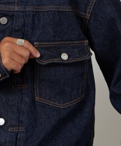 REMI RELIEF（レミレリーフ）の「REMI RELIEF/レミレリーフ 13oz 1954XX DENIM 2nd JKT デニムジャケット（デニムジャケット・メンズ・ブルー・L/M/XL）」の17枚目の写真