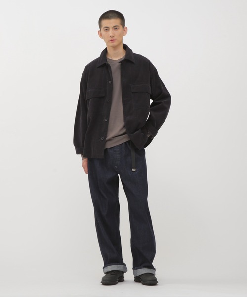 セール】SOFT COTTON WOOL JERSEY TOP（Tシャツ/カットソー