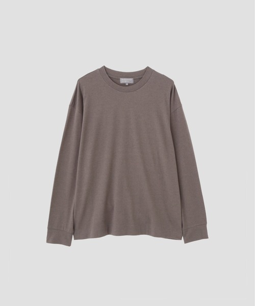マーガレットハウエル　オーガニックコットン クルーネック ロンT セール】SOFT COTTON WOOL JERSEY TOP（Tシャツ/カットソー