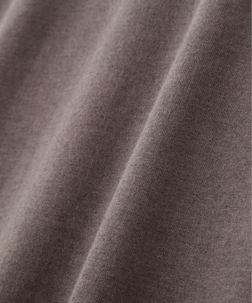 MARGARET HOWELL（マーガレットハウエル）の「SOFT COTTON WOOL JERSEY TOP（Tシャツ/カットソー・メンズ・ブラック/グレー/ホワイト・MEDIUM/LARGE）」の14枚目の写真