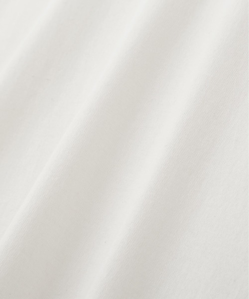 MARGARET HOWELL（マーガレットハウエル）の「SOFT COTTON WOOL JERSEY TOP（Tシャツ/カットソー・メンズ・ブラック/グレー/ホワイト・MEDIUM/LARGE）」の8枚目の写真